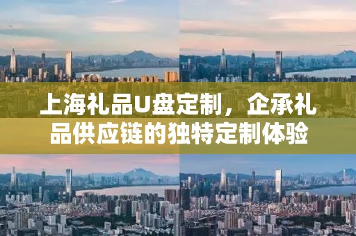 上海礼品U盘定制，企承礼品供应链的独特定制体验